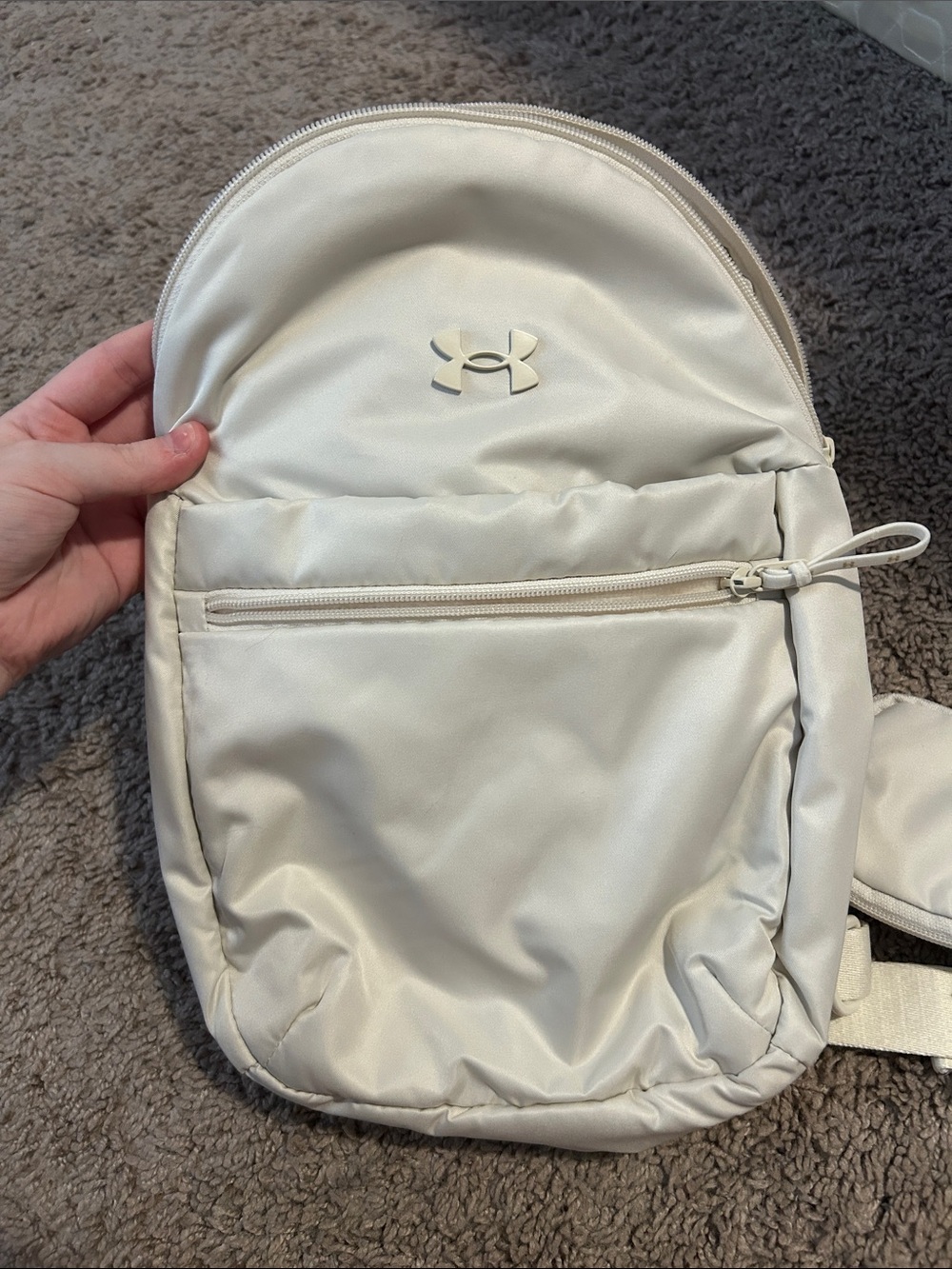 Under Armour White Small Backpack Sling - Picture 2 of 7